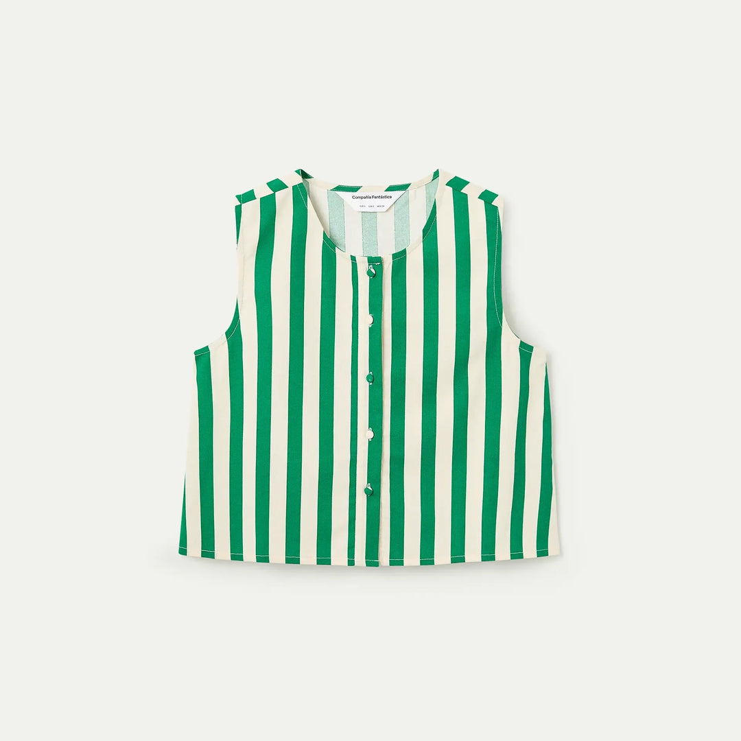 TOP - Compañía Fantástica, Estampado Bamboo Green