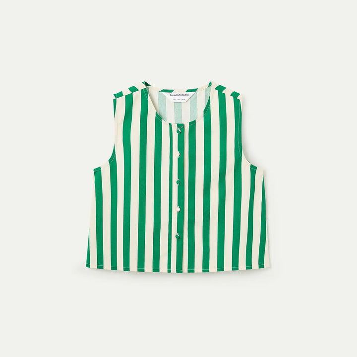TOP - Compañía Fantástica, Estampado Bamboo Green