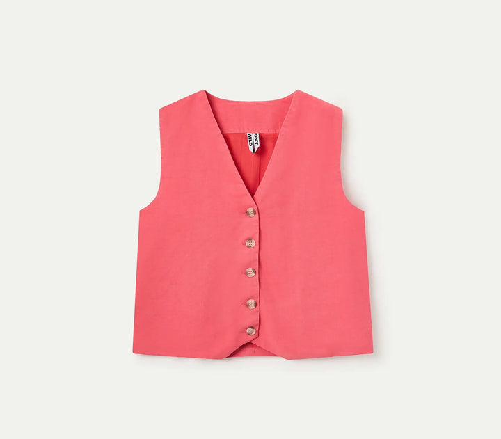 CHALECO - Wild Pony, Escote Pico Coral