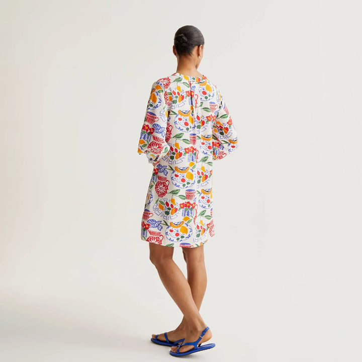 VESTIDO - Compañía Fantástica, Corto con Estampado Lush