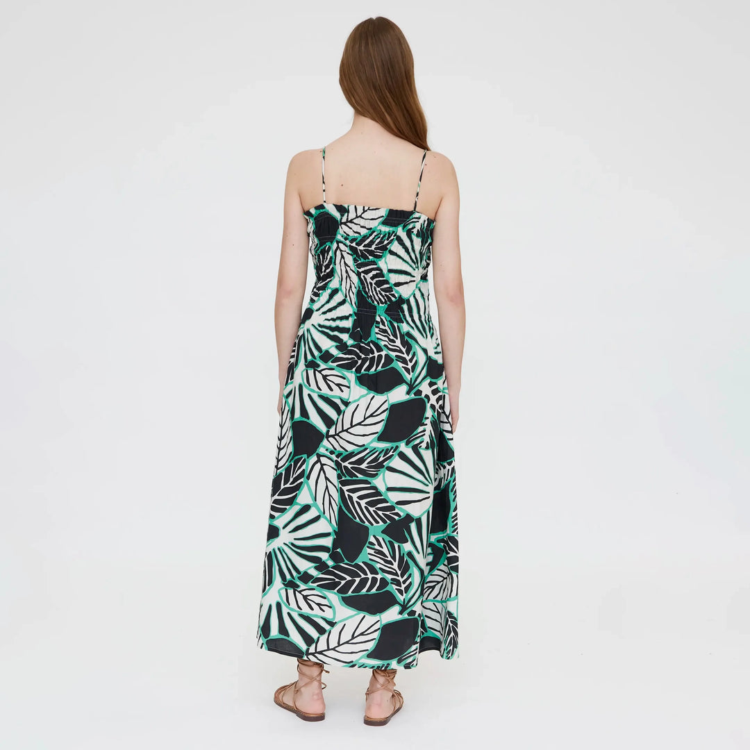 VESTIDO - Wild Pony, Largo Con Estampado Iguana
