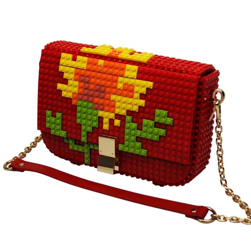 BOLSO - Bag & Block, Marygold Rojo M