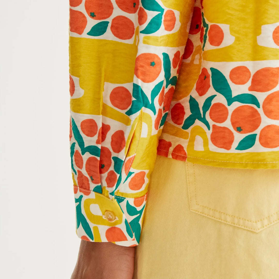 CAMISA - Compañía Fantástica, Con Estampado Citrus