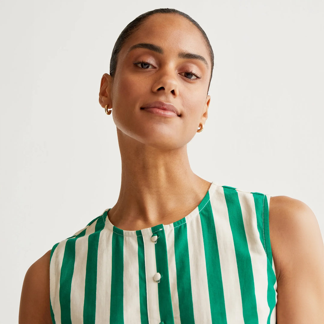 TOP - Compañía Fantástica, Estampado Bamboo Green
