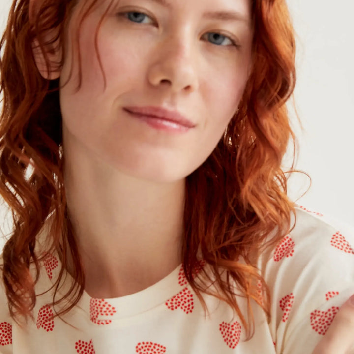 CAMISETA- Compañía Fantástica, Estampado Ladybug Red