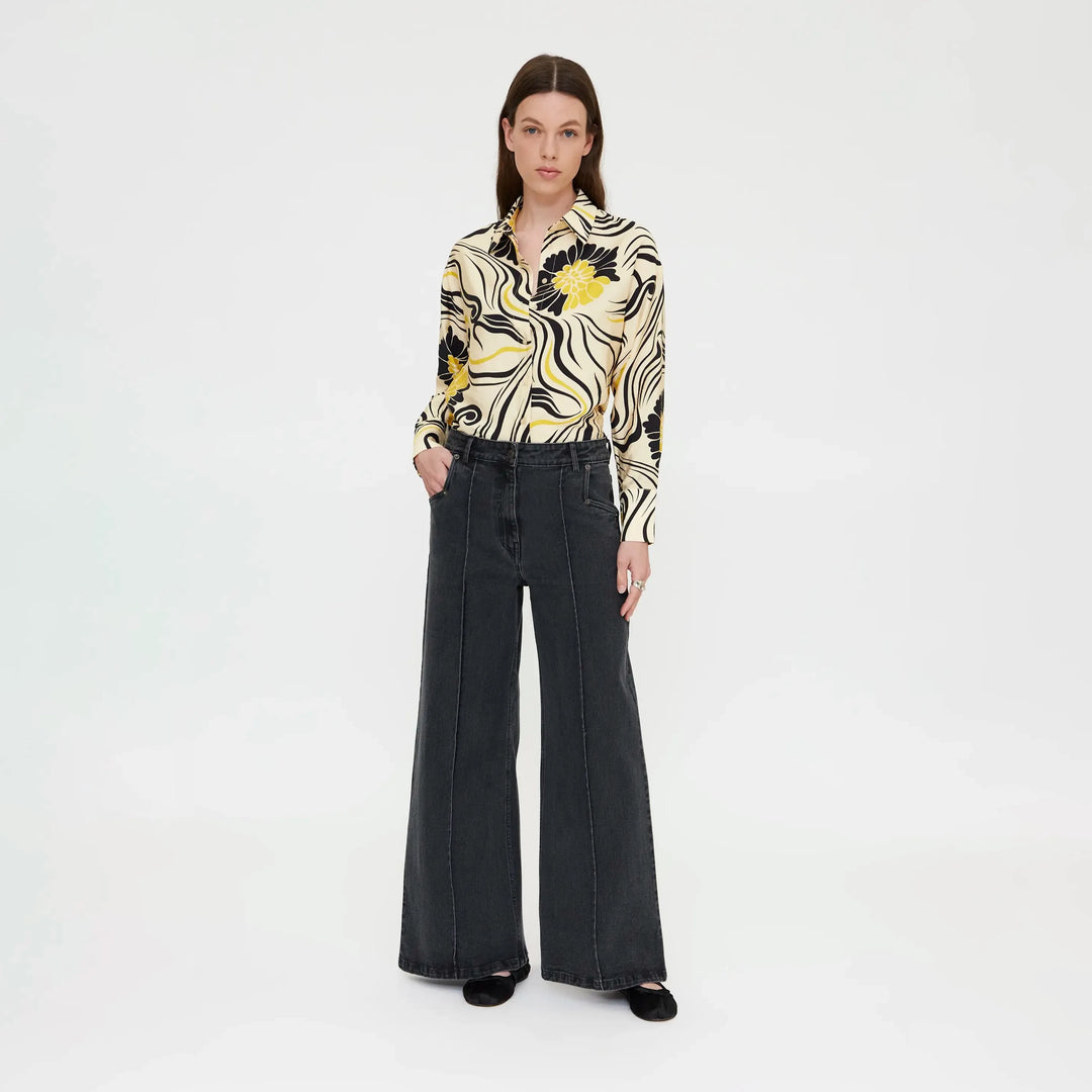 CAMICIA - Wild Pony, Misto lino verde