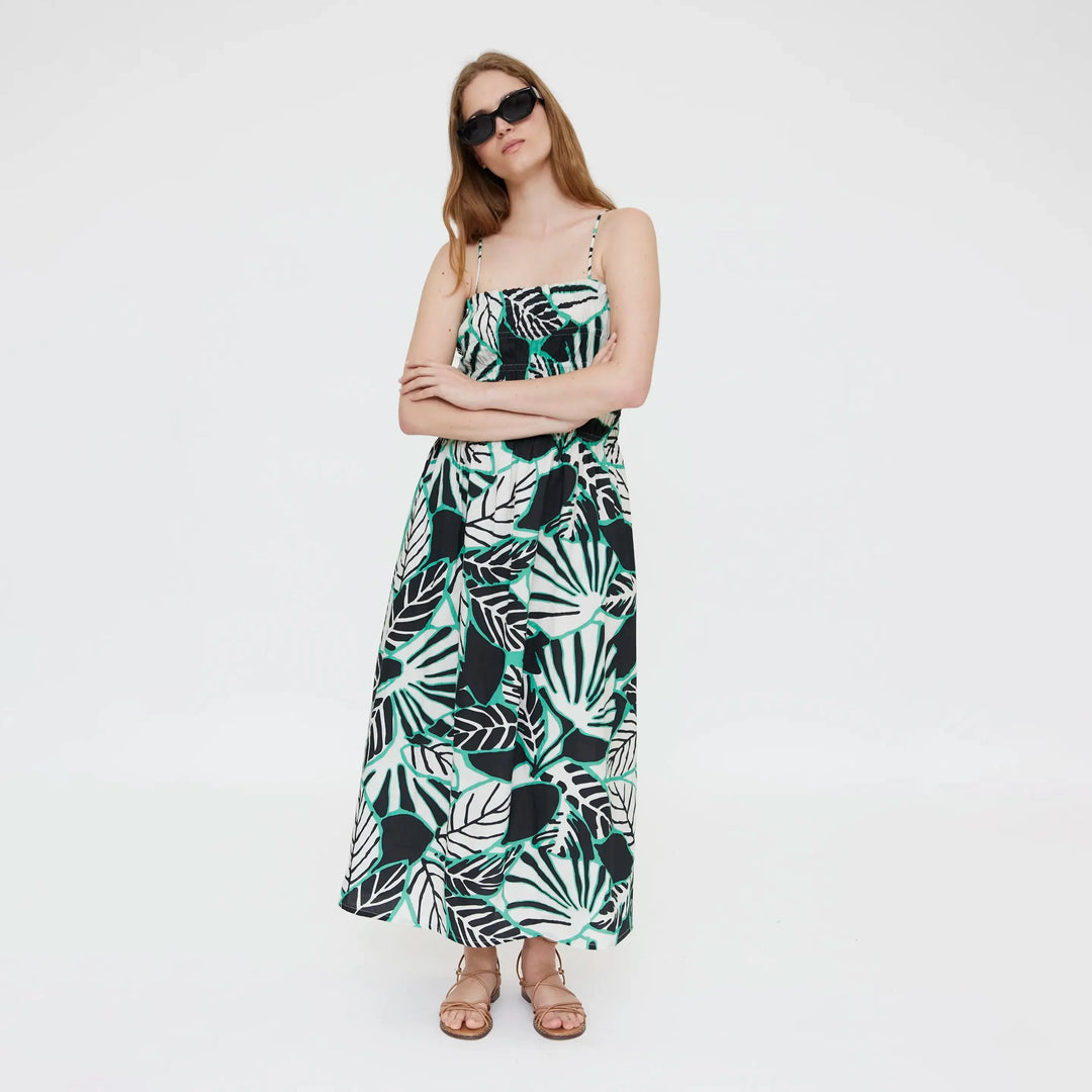 VESTIDO - Wild Pony, Largo Con Estampado Iguana