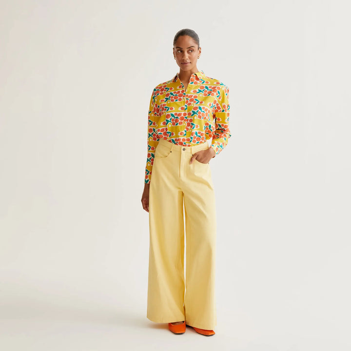 CAMISA - Compañía Fantástica, Con Estampado Citrus