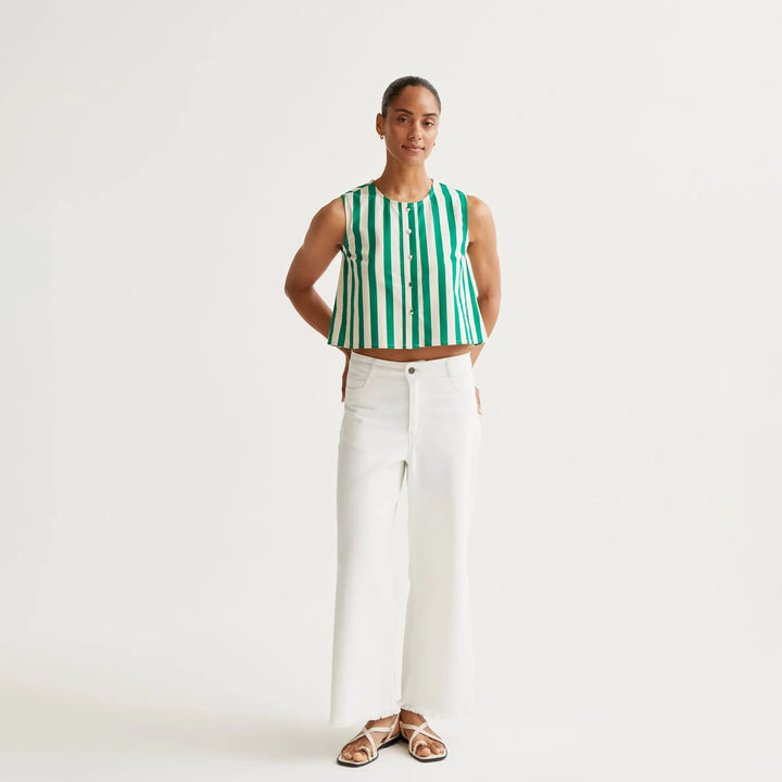 TOP - Compañía Fantástica, Estampado Bamboo Green