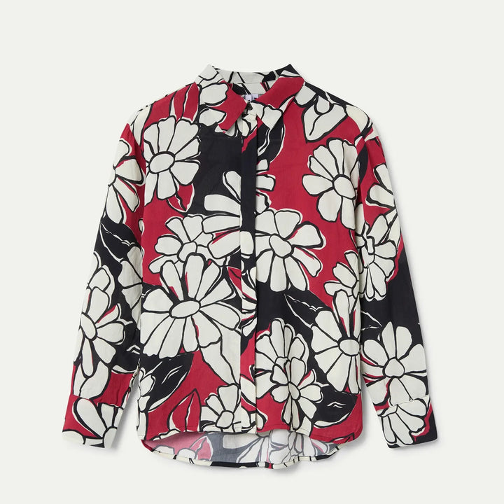 CAMISA - Wild Pony, Estampado Blooming sunset