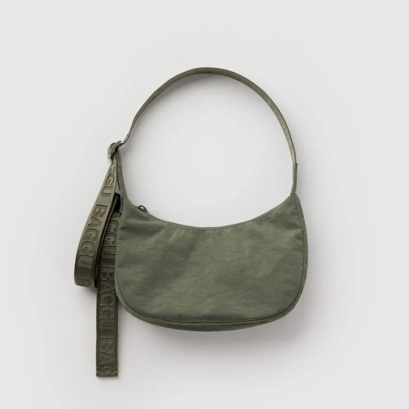BOLSO - Baggu, Caper Small Nylon Crescent Bag
