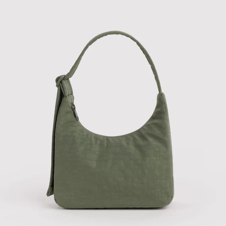 BAG - Baggu, Mini Nylon Shoulder Bag Mahogany