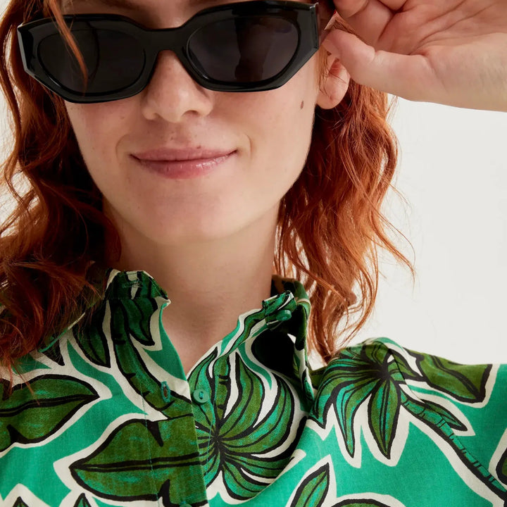 CAMISA - Compañía Fantástica, Estampado Palm Tree