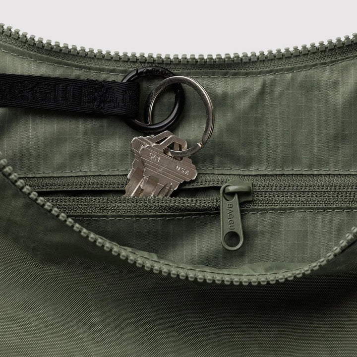 BOLSO - Baggu, Caper Nylon Crescent Bag