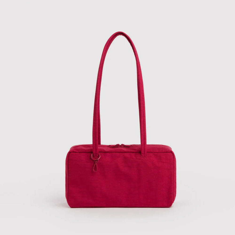 BORSA - Baggu, borsa bowler Blurred Gingham Brown