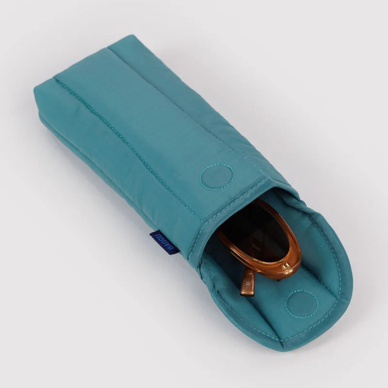 FUNDA DE GAFAS - Baggu, Peacock Puffy Glasses Sleeve
