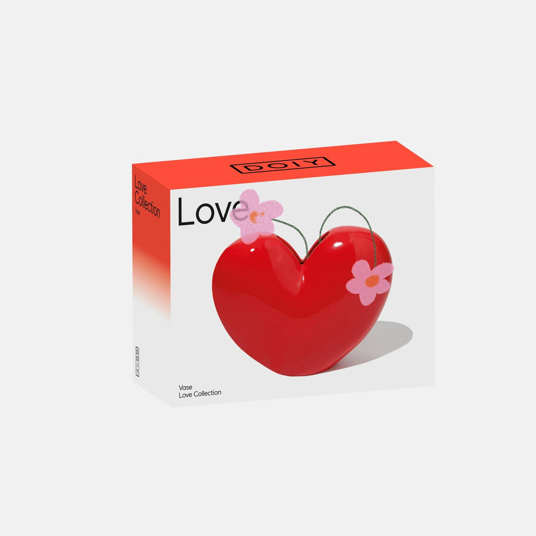 JARRÓN - Doiy, Love Red