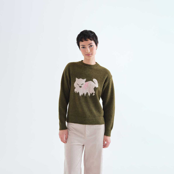 JERSEY - Compañía Fantástica, Con estampado de gato