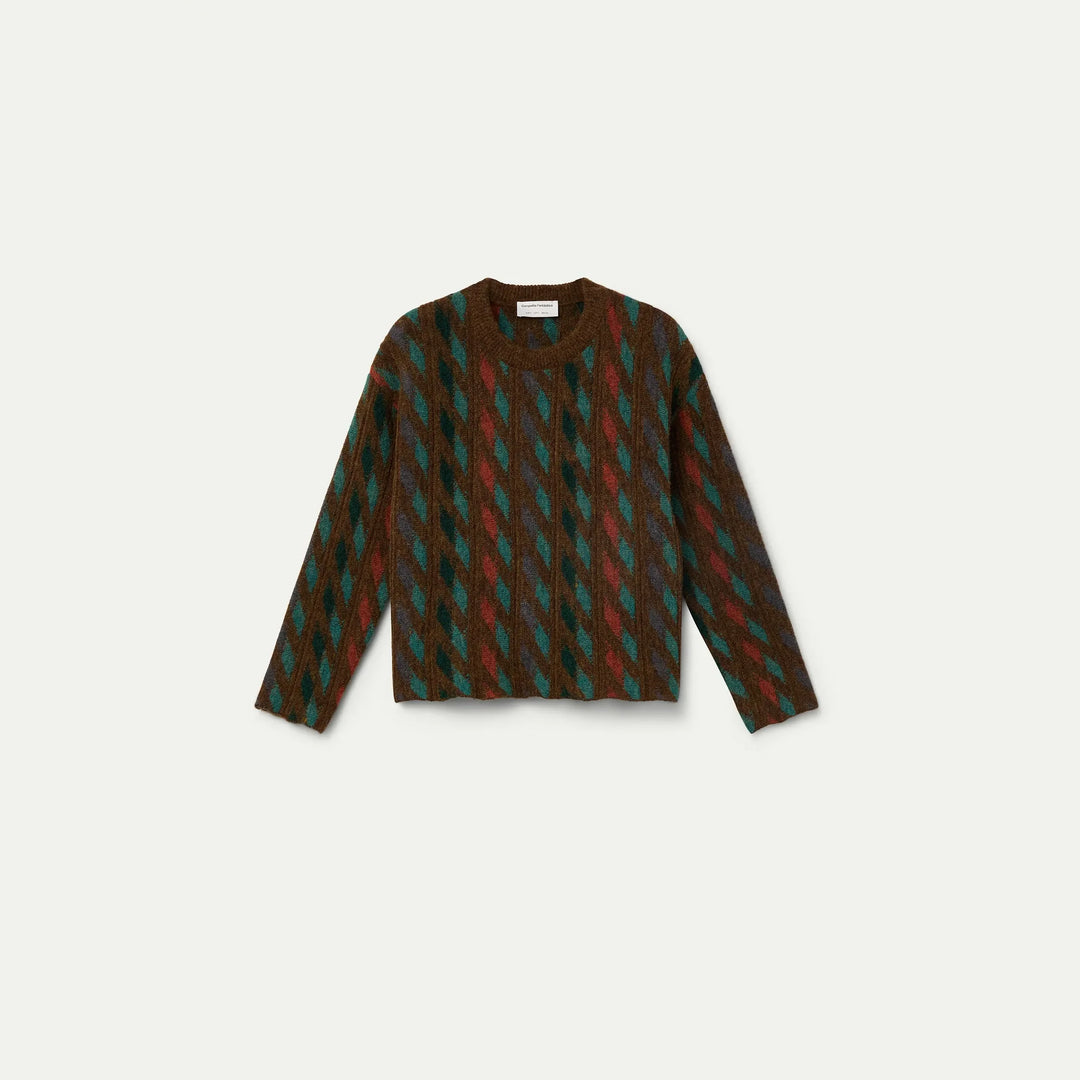 Jersey estampado geométrico multicolor de Compañía Fantástica para mujer – foto 6