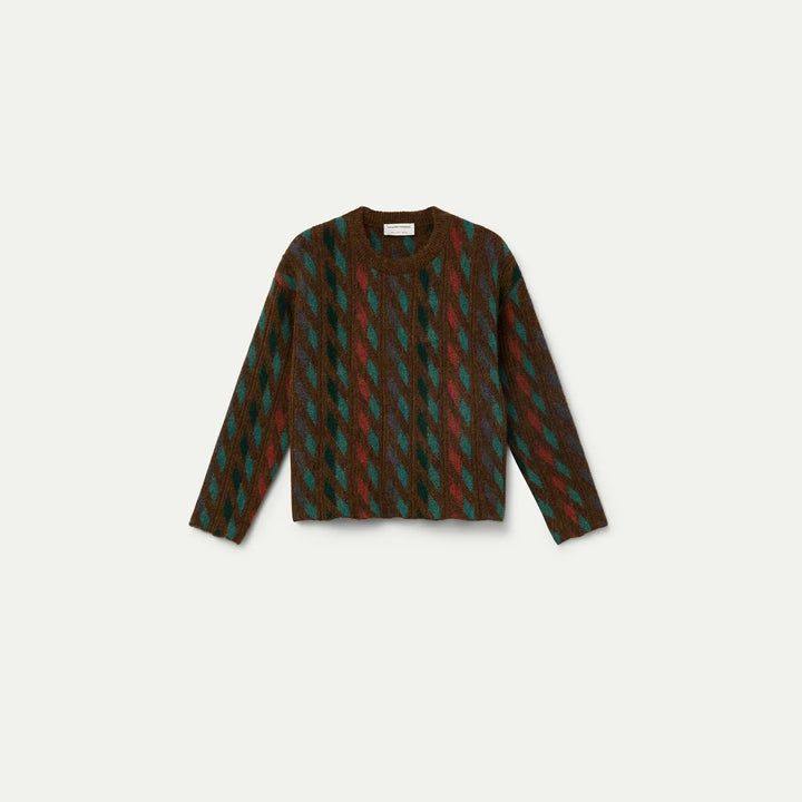 Jersey estampado geométrico multicolor de Compañía Fantástica para mujer – foto 6