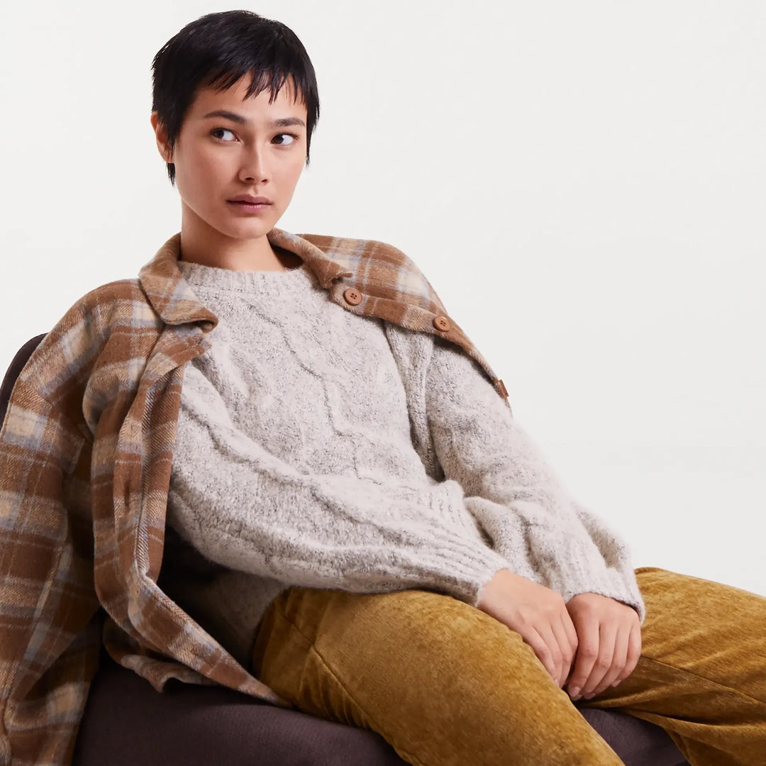 JERSEY - Compañía Fantástica, Punto encadenado blanco