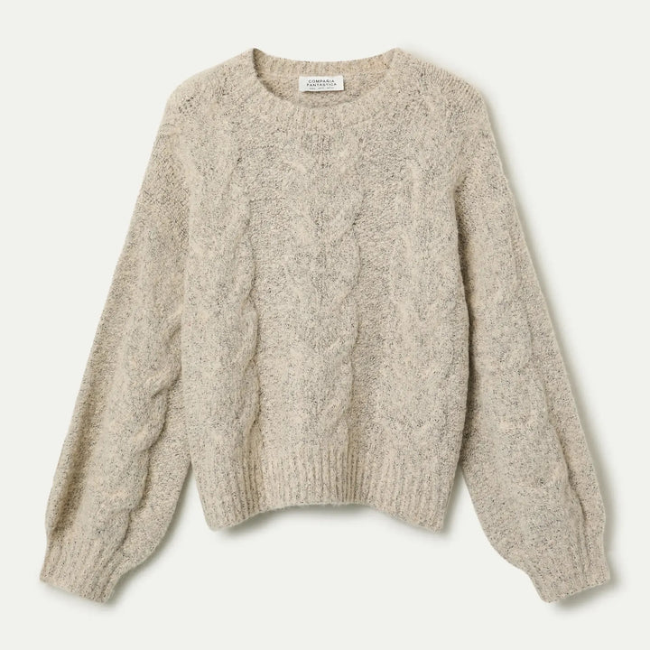 JERSEY - Compañía Fantástica, Punto encadenado blanco