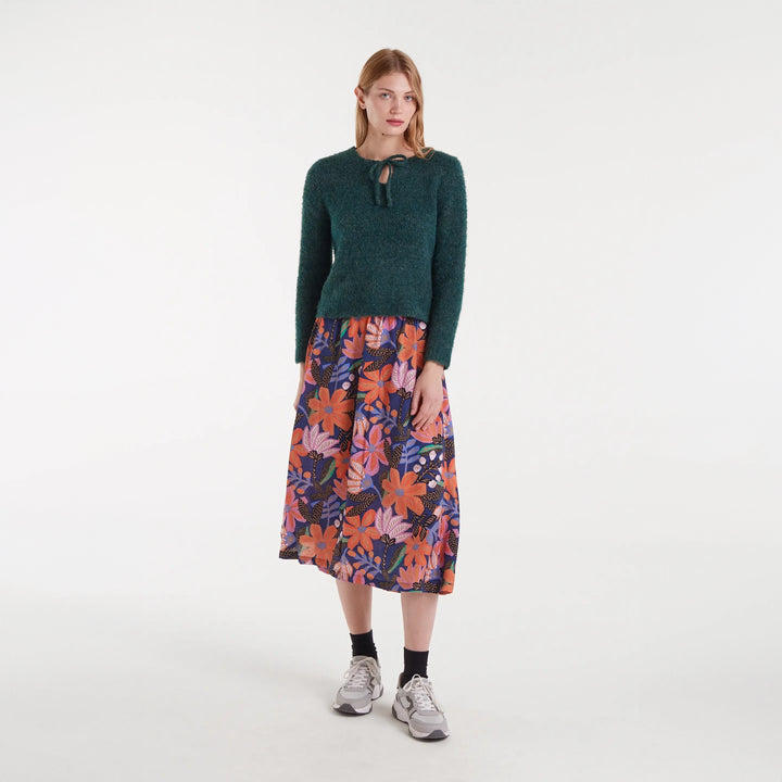 JERSEY - Compañía Fantástica, Punto con textura verde