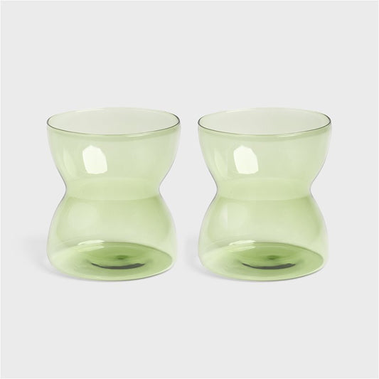 SET 2 VASOS - & Klevering, Totem Verde
