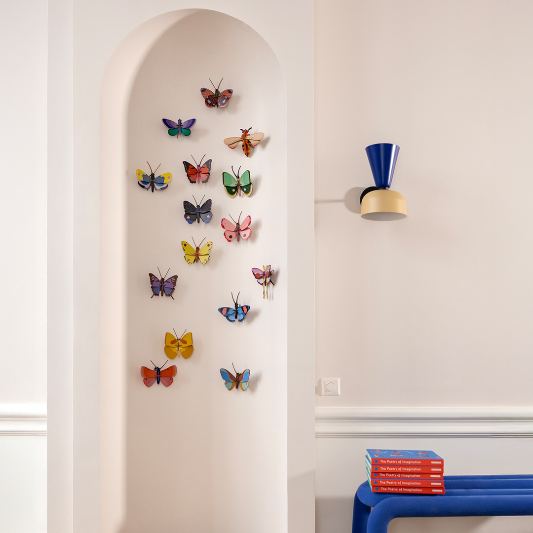 MODEL - Studio Roof, Blue Copper butterfly