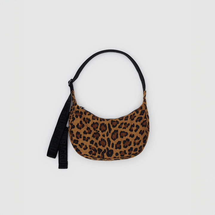 BOLSO - Baggu, Small Crescent Leopard