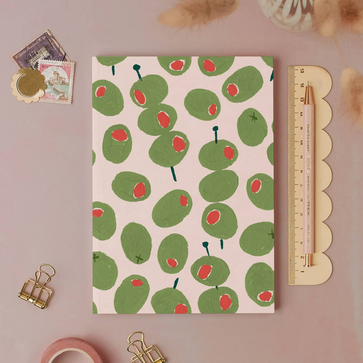 Libreta de bolsillo Olives de Sister Paper Co. – foto 1