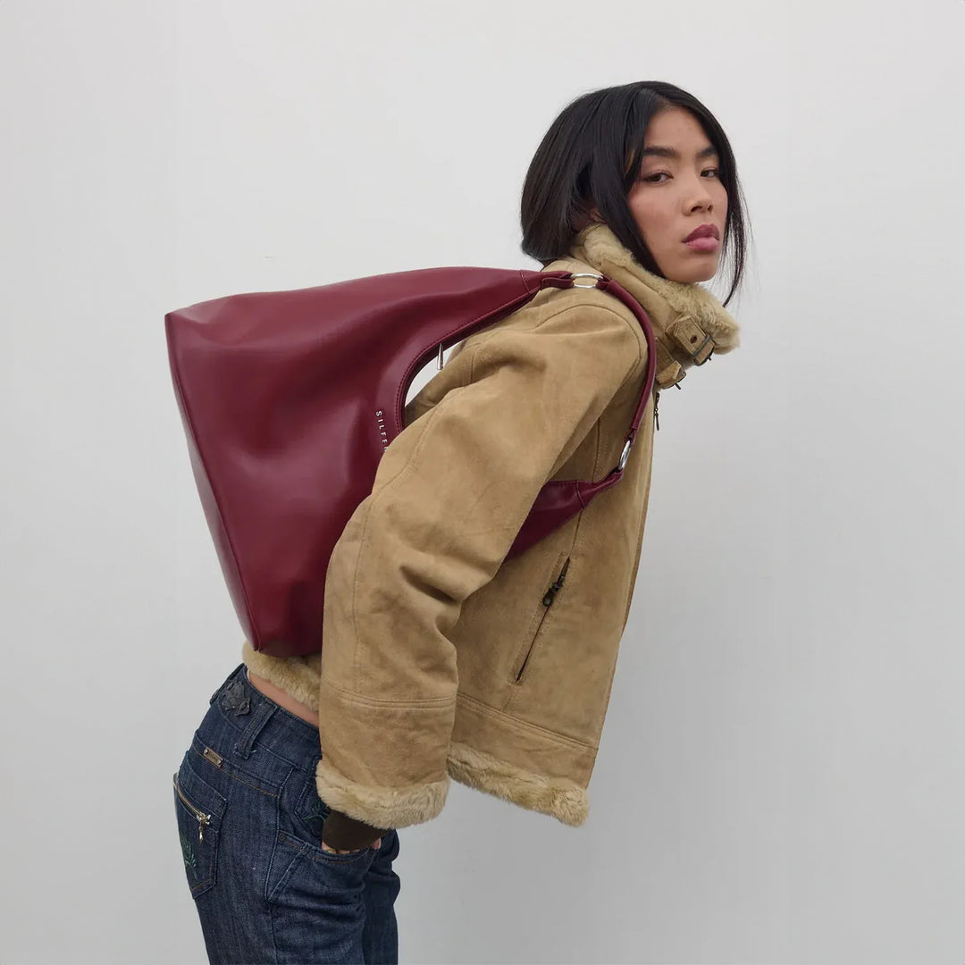 BOLSO - Silfen, Lola burgundy
