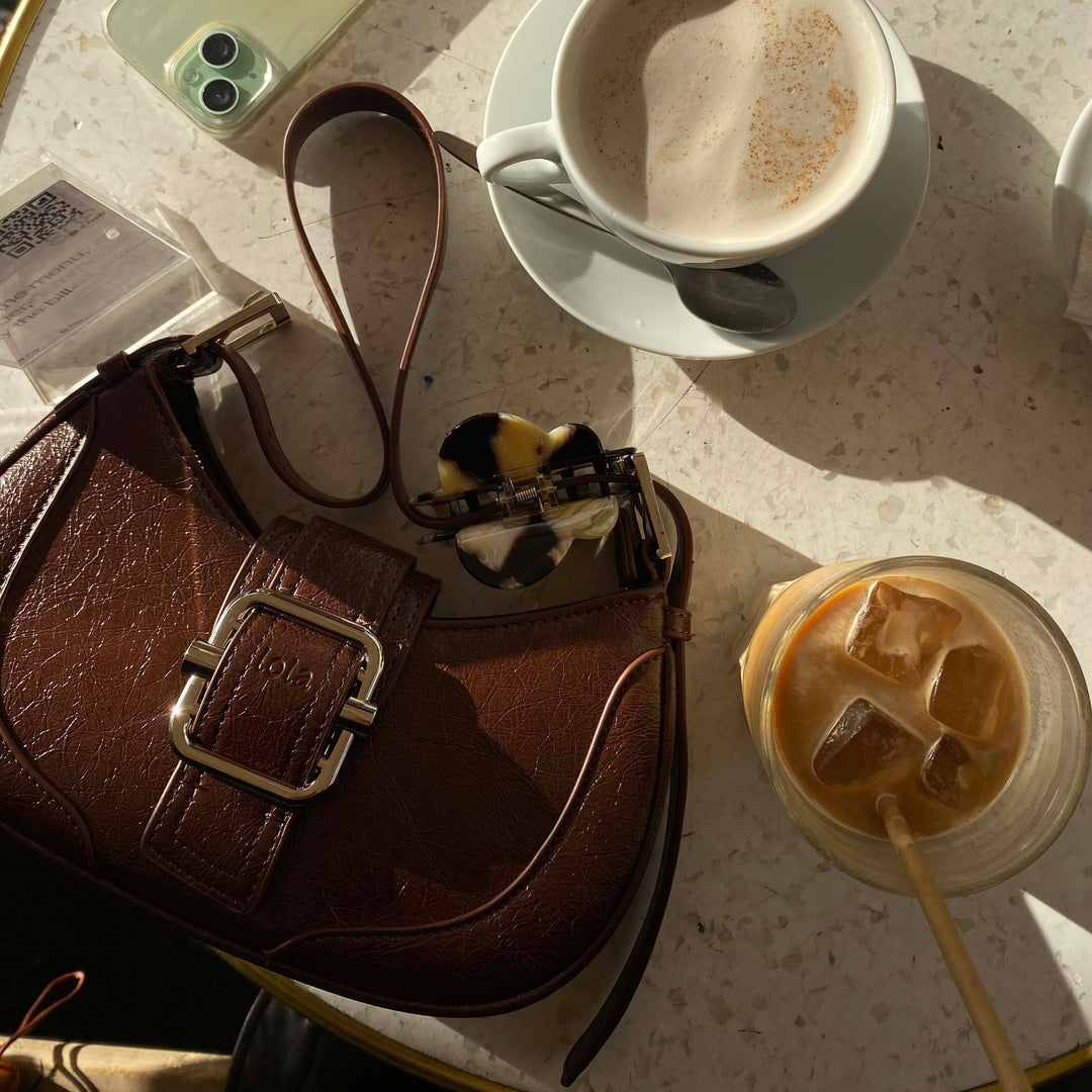 BOLSO - Lola Bags, Gobelins marrón