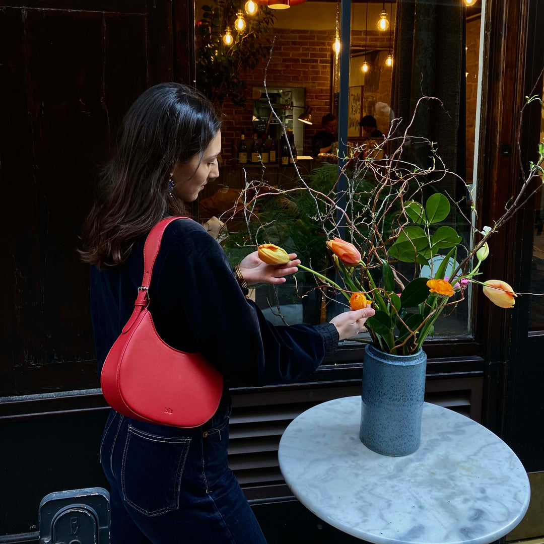 BOLSO - Lola Bags, Ranelagh rojo