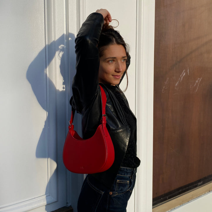 BOLSO - Lola Bags, Ranelagh rojo
