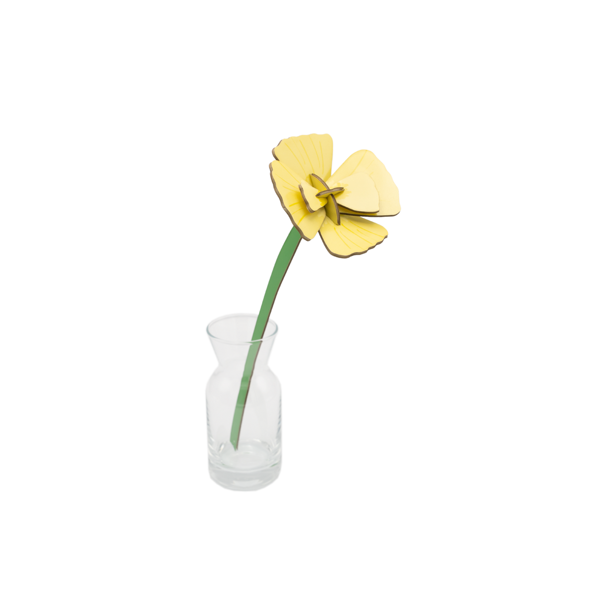 Maqueta flor de cartón Golden Poppy de Studio Roof – foto 1
