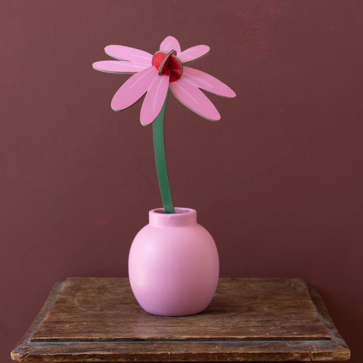 Maqueta flor de cartón Pink Coneflower de Studio Roof – foto 2