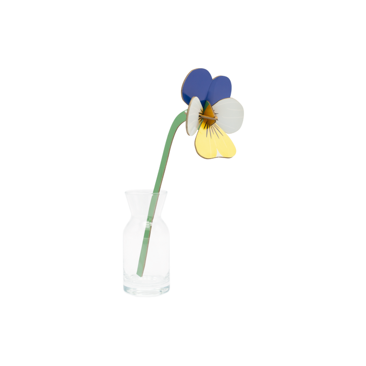 Maqueta flor de cartón Wild Pansy de Studio Roof – foto 1