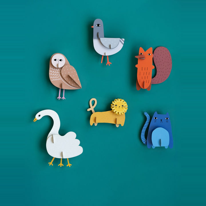 Maqueta de pared de cartón Paddy Pigeon de Donna Wilson x Studio Roof – foto 4