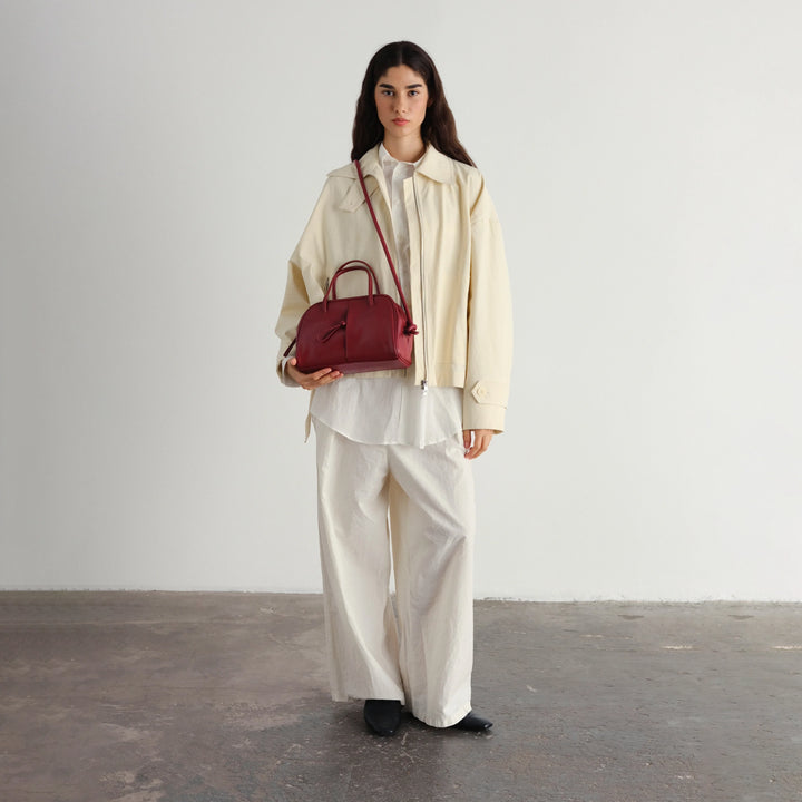 BORSA - Ölend, Mini Brooklyn Bag Cherry red
