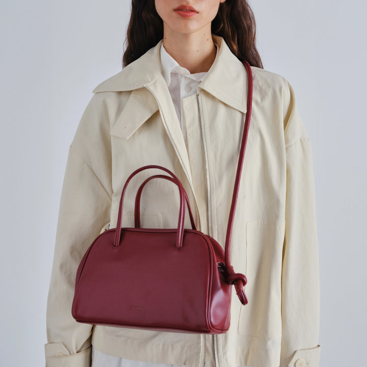 BORSA - Ölend, Mini Brooklyn Bag Cherry red