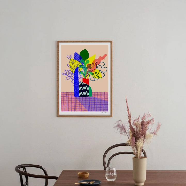 ILUSTRACIÓN - Teresa Rego, Monstera Leaf