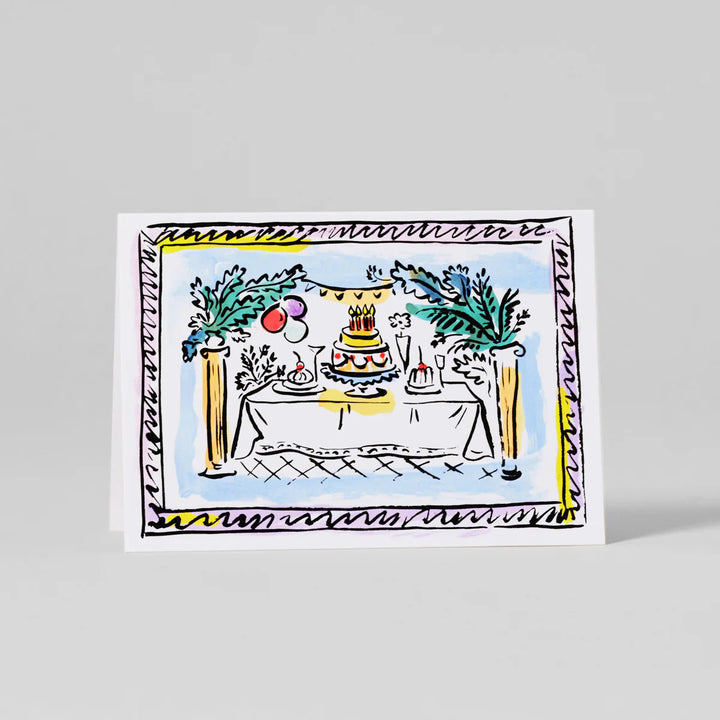 GREETING CARD - Wrap Magazine, Hooray Champagne