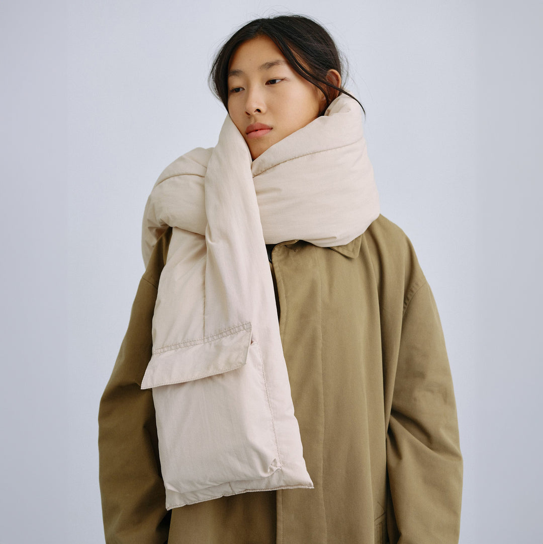 BUFANDA - Ölend, Padded Scarf Sand