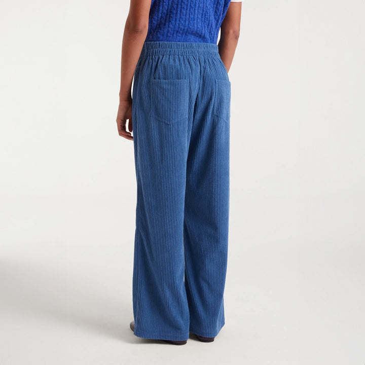 PANTALÓN - Compañía Fantástica, Recto de pana azul