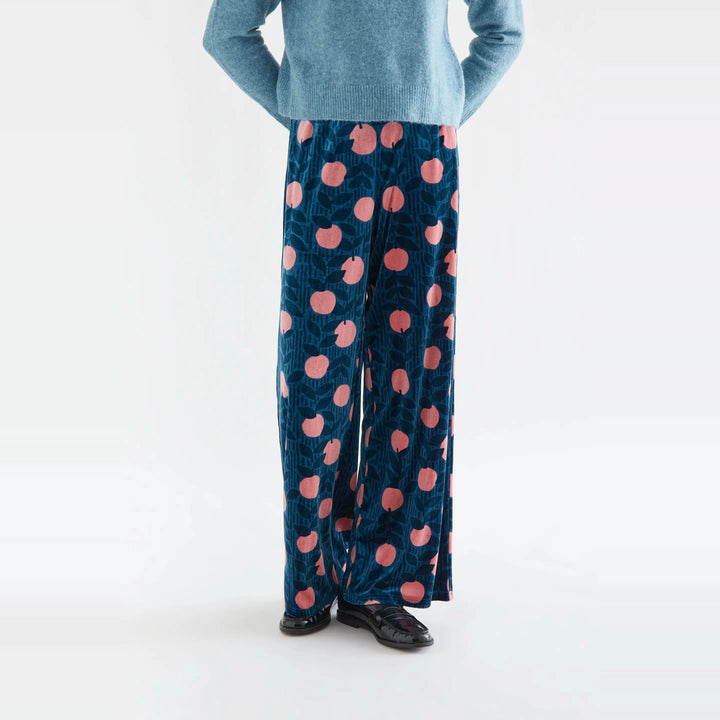 Pantalón terciopelo con estampado Lychee de Compañía Fantástica para mujer – foto 1