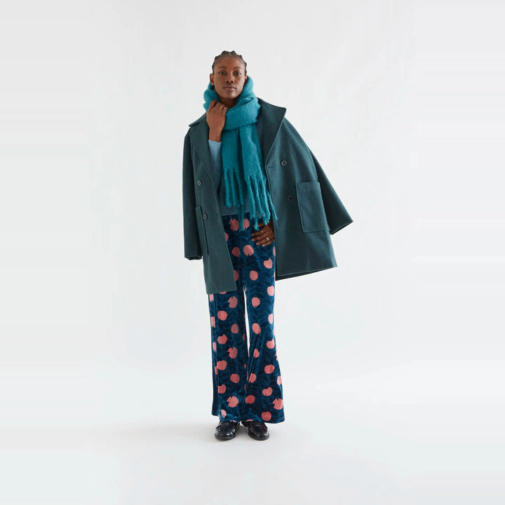Pantalón terciopelo con estampado Lychee de Compañía Fantástica para mujer – foto 4