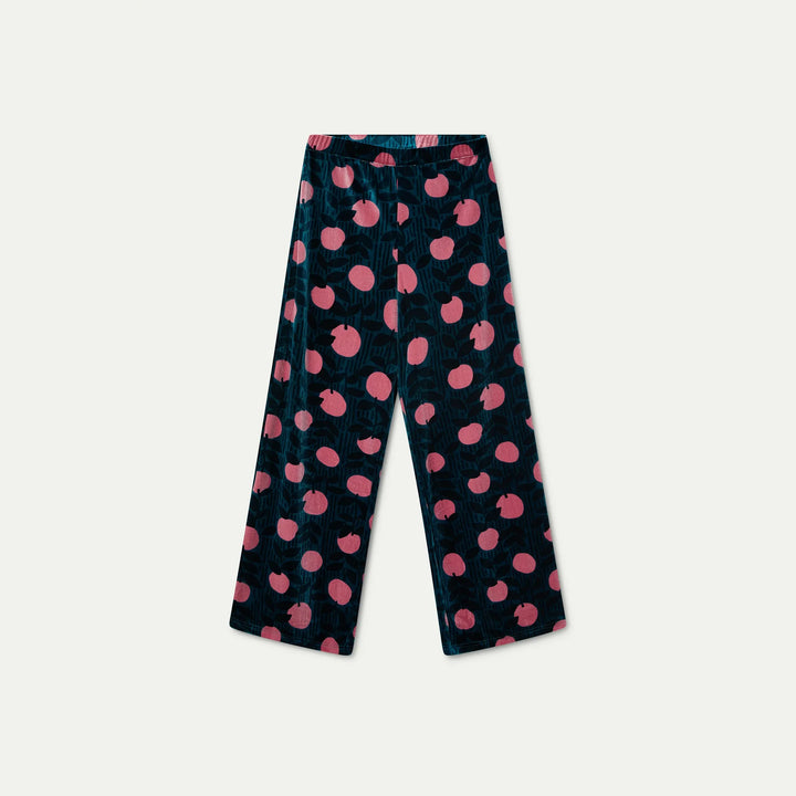 Pantalón terciopelo con estampado Lychee de Compañía Fantástica para mujer – foto 6