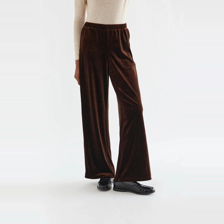 Pantalón terciopelo marrón de Compañía Fantástica para mujer – foto 1