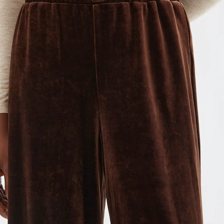 Pantalón terciopelo marrón de Compañía Fantástica para mujer – foto 3